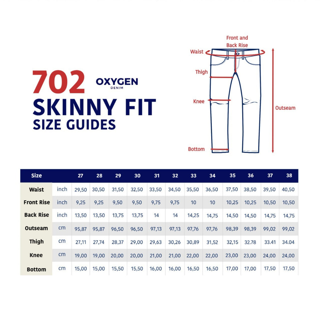 Oxygen Denim 702S Core Basic Jeans Skinny - Black (2012)