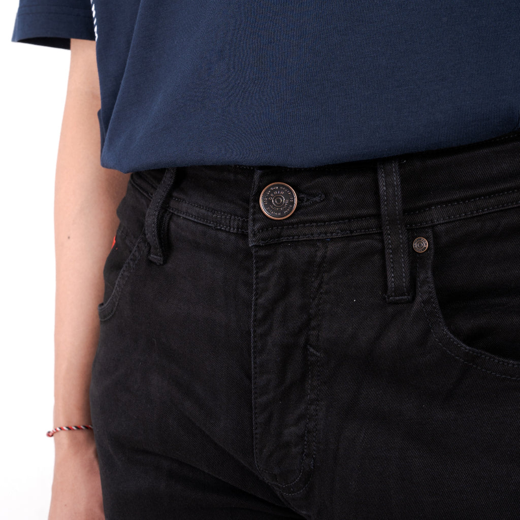 Oxygen Denim 706S Core Seasonal Jeans Slim Fit - Black (2412)