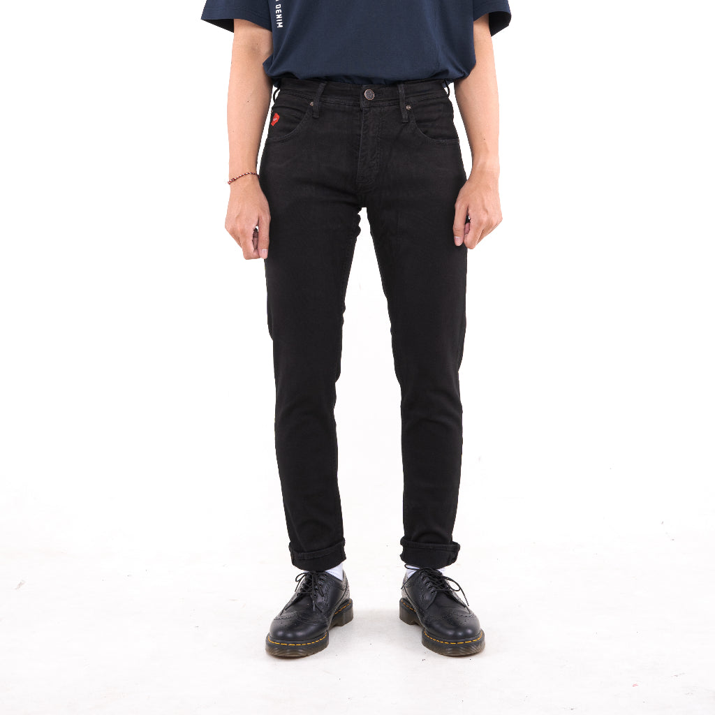 Oxygen Denim 706S Core Seasonal Jeans Slim Fit - Black (2412)