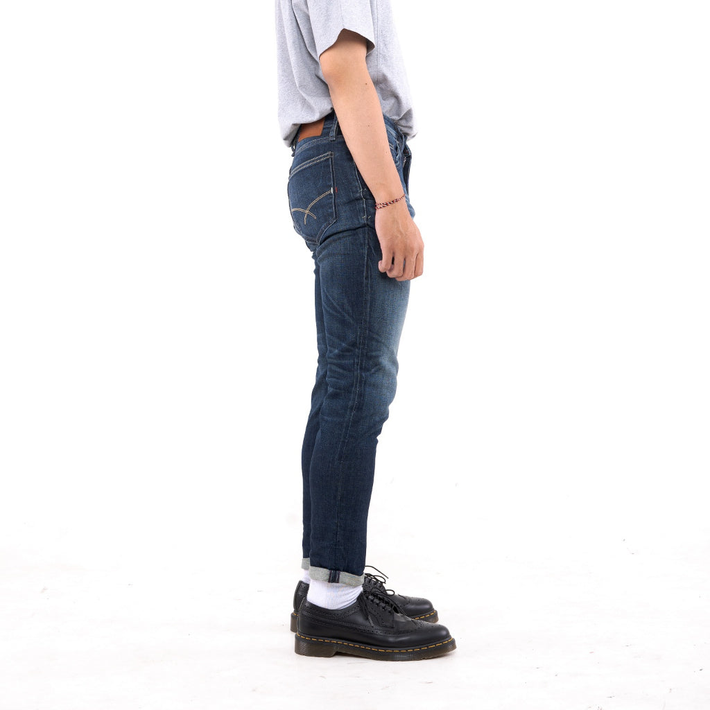 Oxygen Denim 706S Core Seasonal Slim Fit Jeans - Medium Blue (2601)