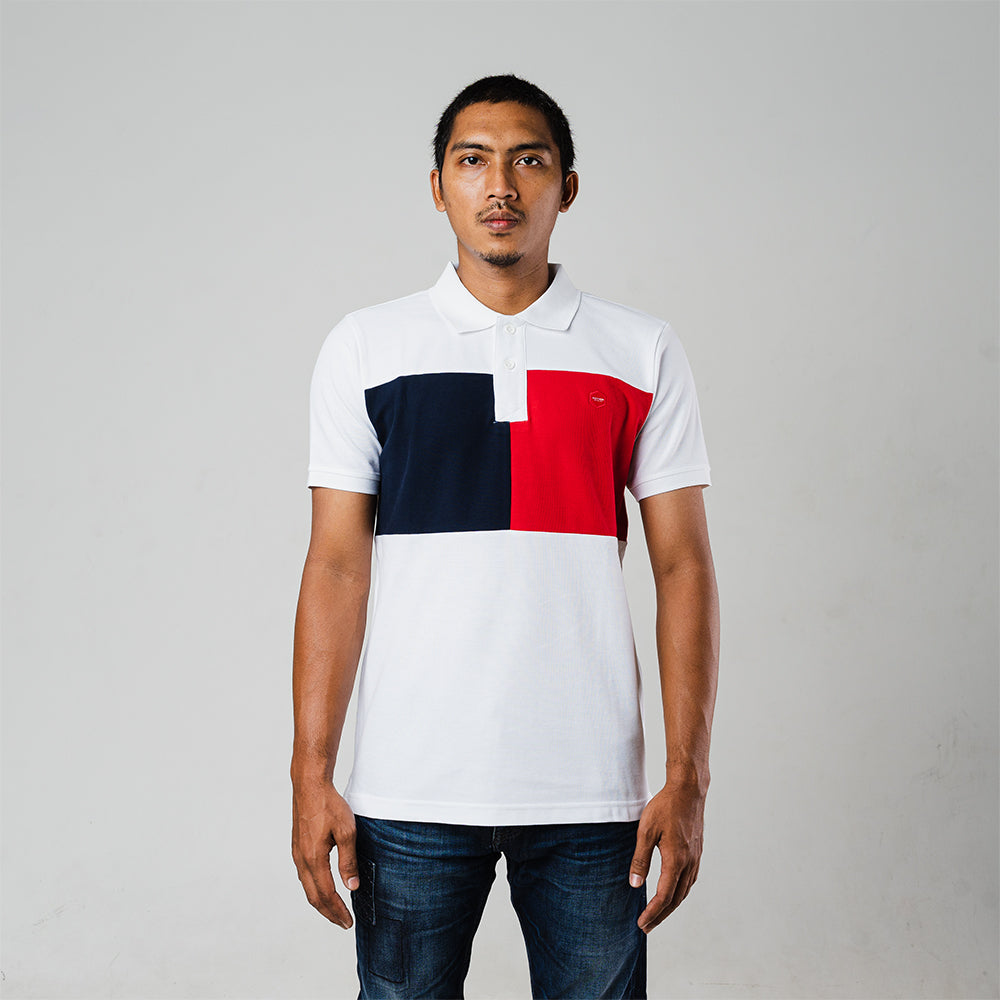 Oxygen Denim Culture Society Polo Shirt - White