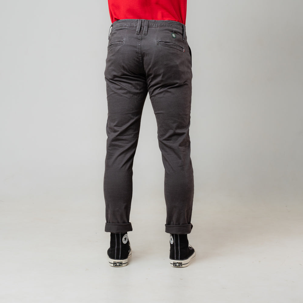 Oxygen Denim Relax Chino Pants - Dark Grey (73)