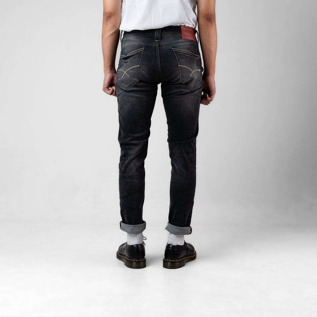 Oxygen Denim 706S Evolve Speed Dial Slim Fit Jeans - Dark Grey (2882)
