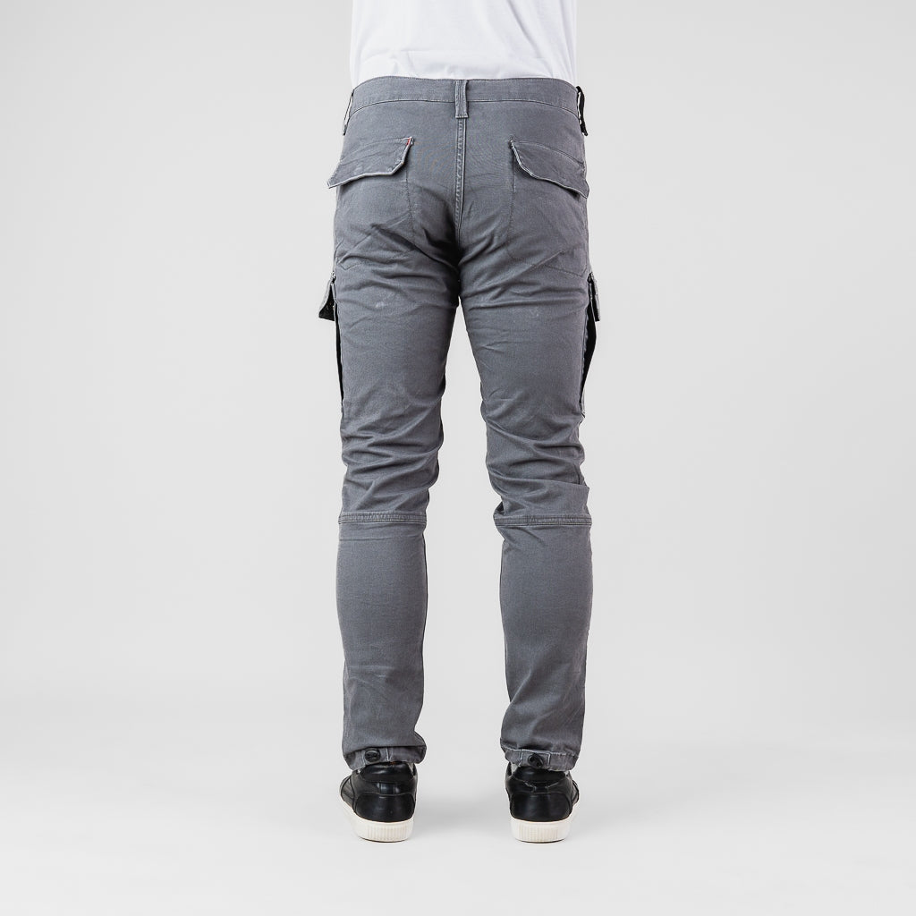 Oxygen Denim 708 Evolve Cargo Speed Dial Slim Fit Stretch - Dark Grey (0533)