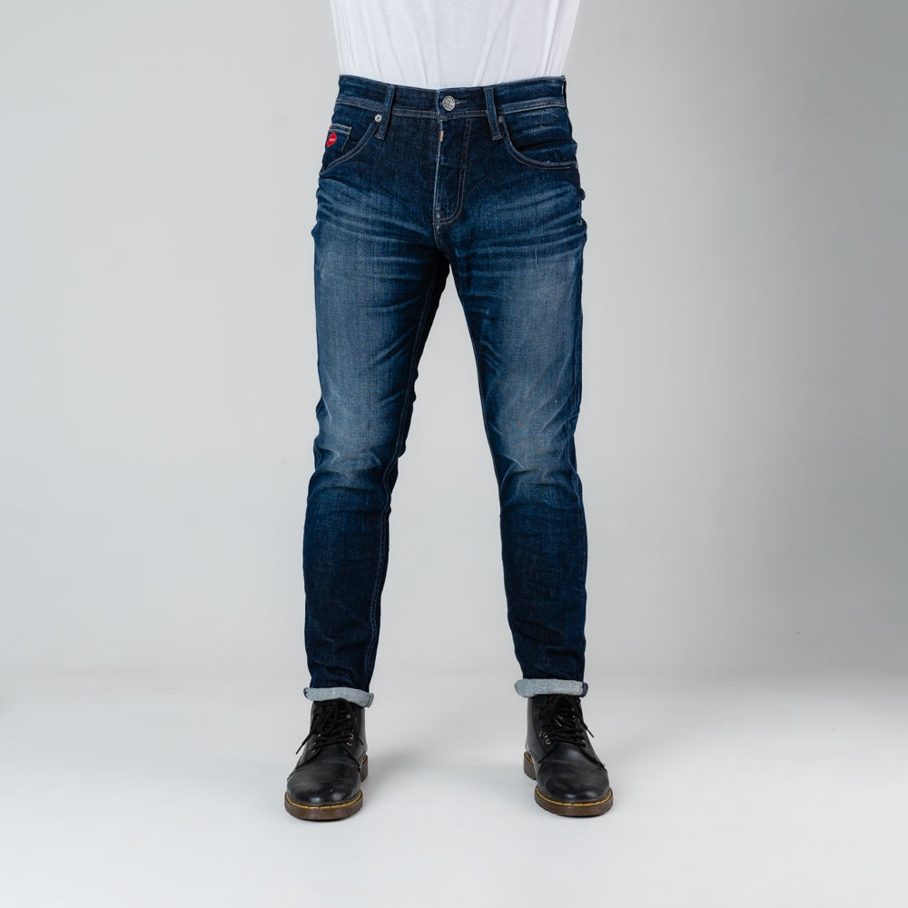 Oxygen Denim 706S Core Slim Fit Jeans - Dark Blue (2601)