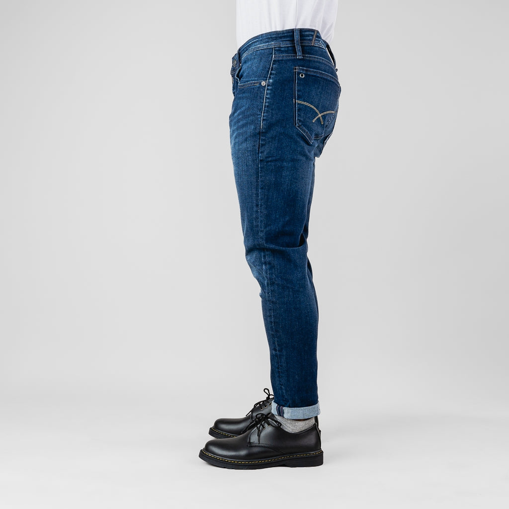 Oxygen Denim 706 Prime B Slim Fit Jeans Stretch - Medium Blue (06312)