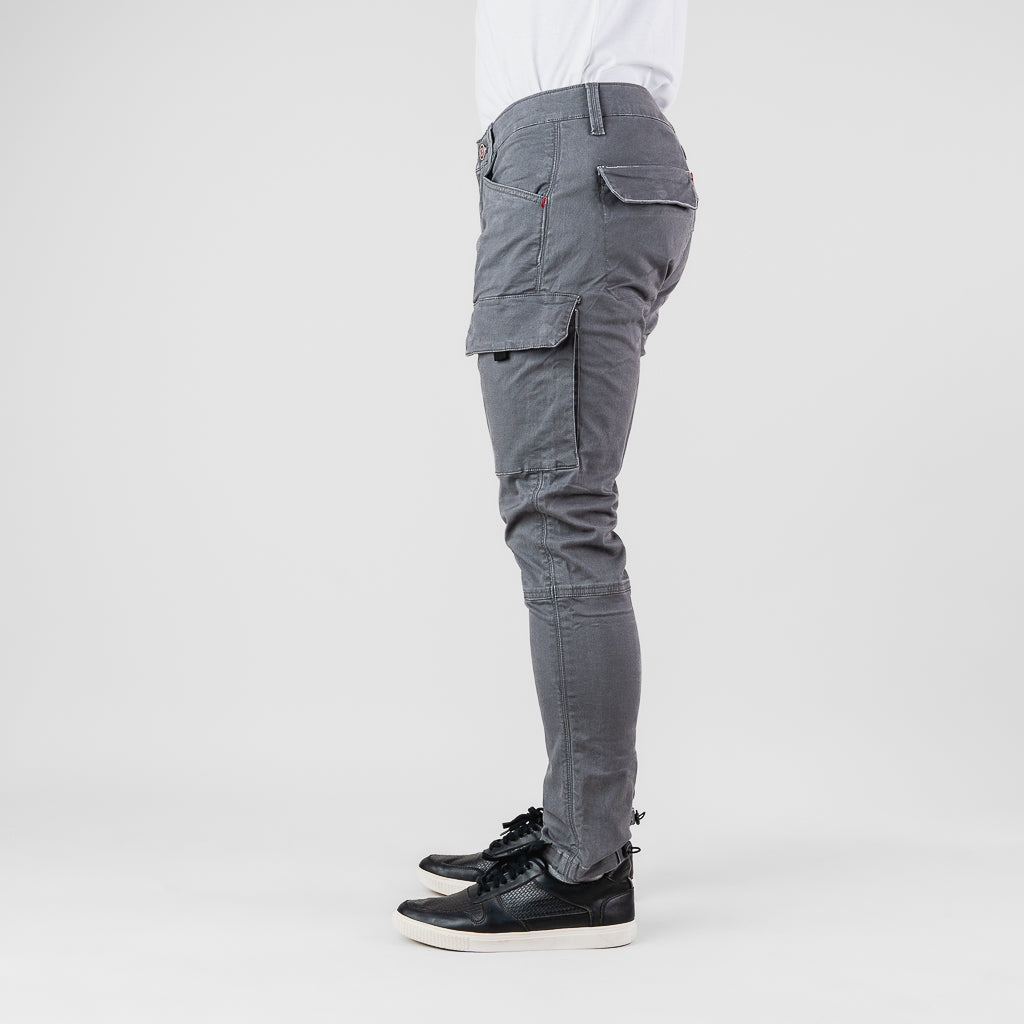 Oxygen Denim 708 Evolve Cargo Speed Dial Slim Fit Stretch - Dark Grey (0533)