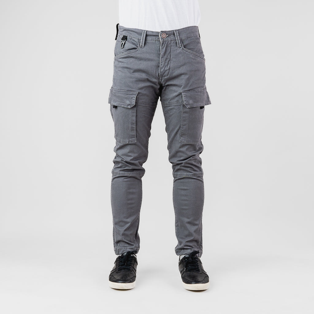 Oxygen Denim 708 Evolve Cargo Speed Dial Slim Fit Stretch - Dark Grey (0533)