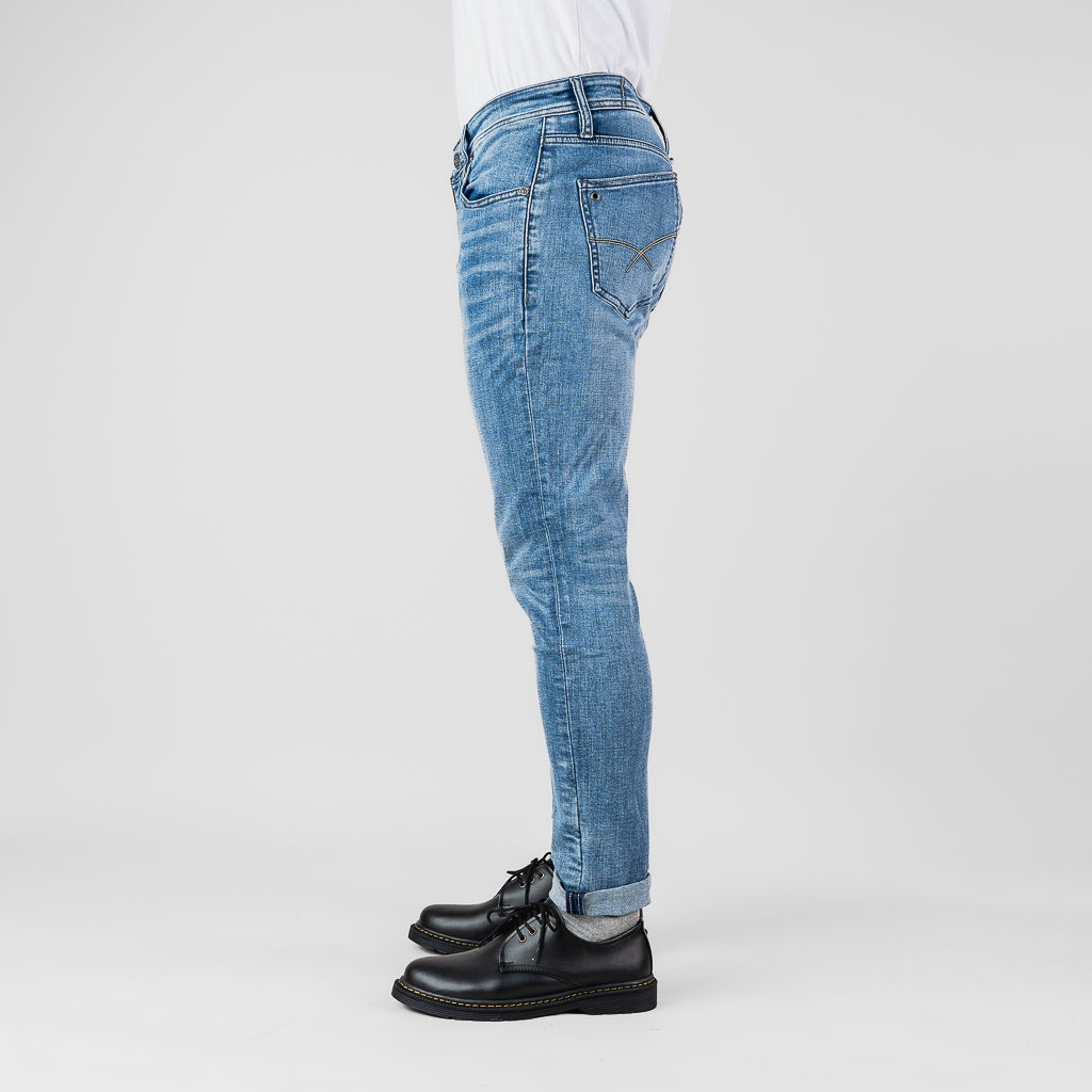 Oxygen Denim 706 Prime B Slim Fit Jeans Stretch -Light Blue (0733)