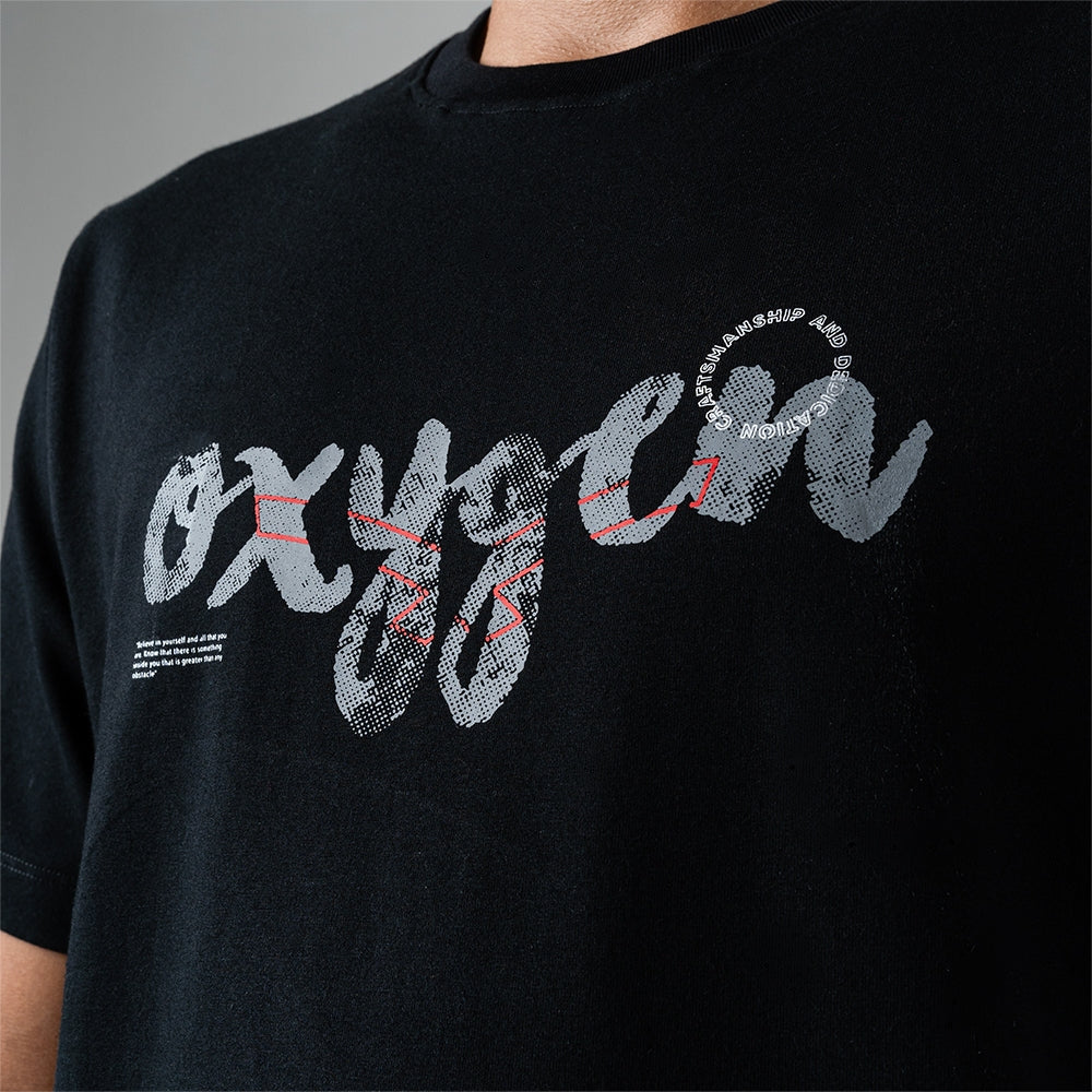 Oxygen Denim Exclusive Arch T-shirt - Black