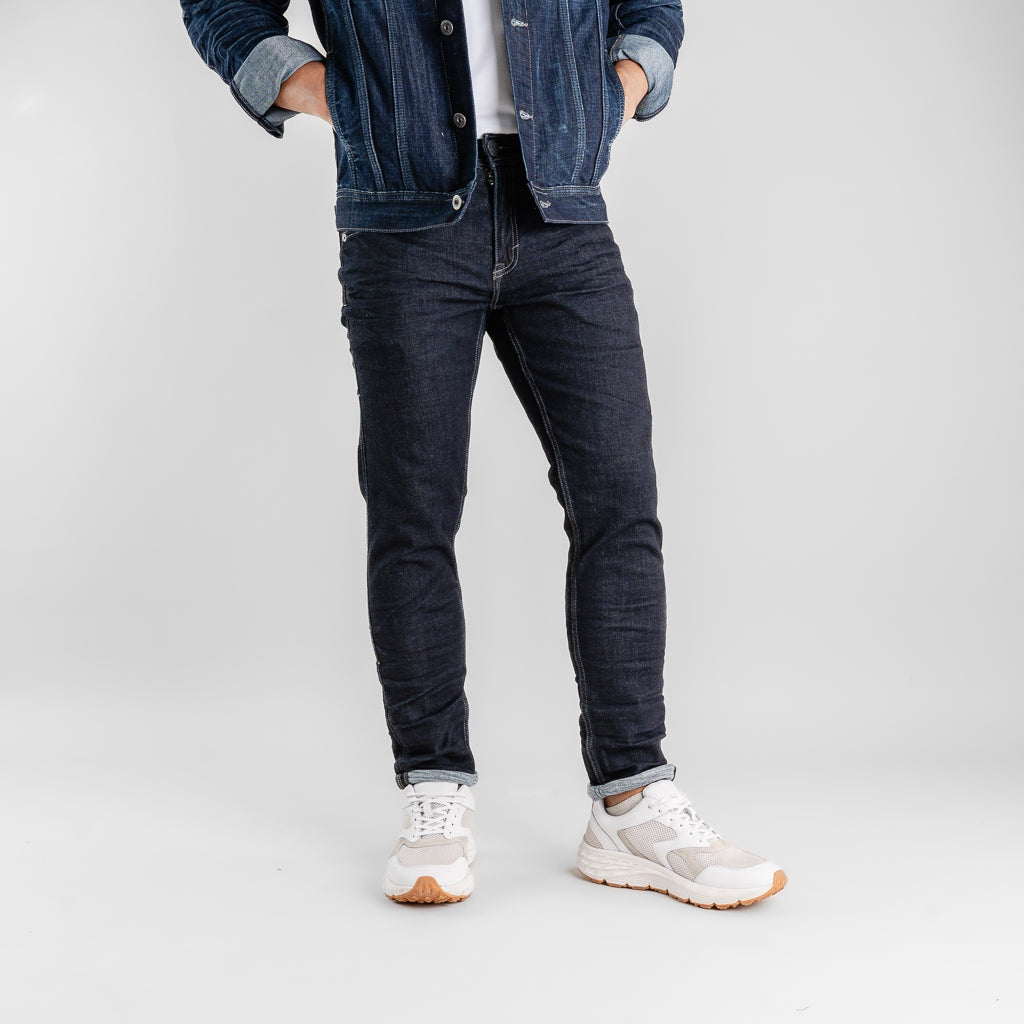 Oxygen Denim 706 Original Series Slimfit Stretch Jeans - Garment Wrinkle (0110)