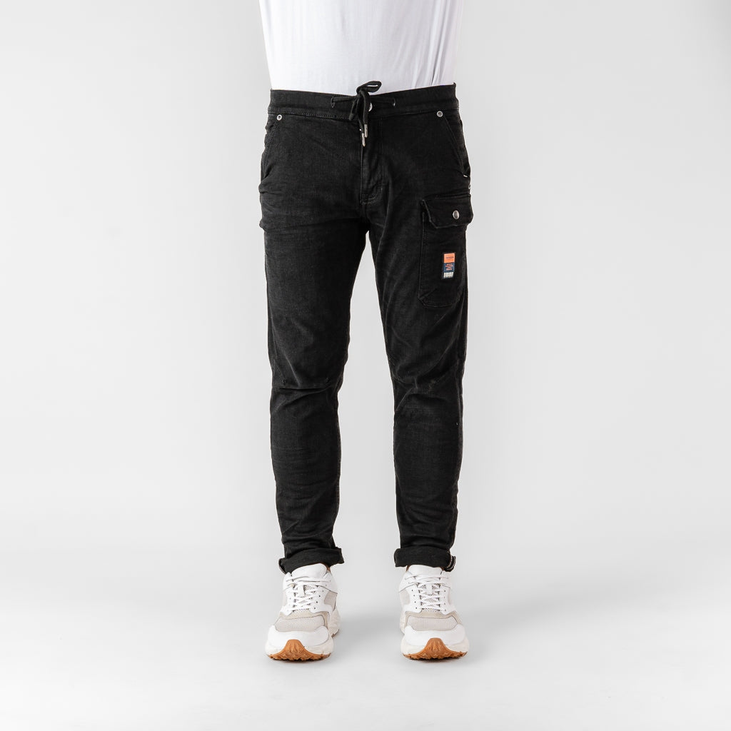 Oxygen Denim 706S Evolve Kasla Energetic Atmosphere Slim Fit Stretch Jeans - Black (4613)