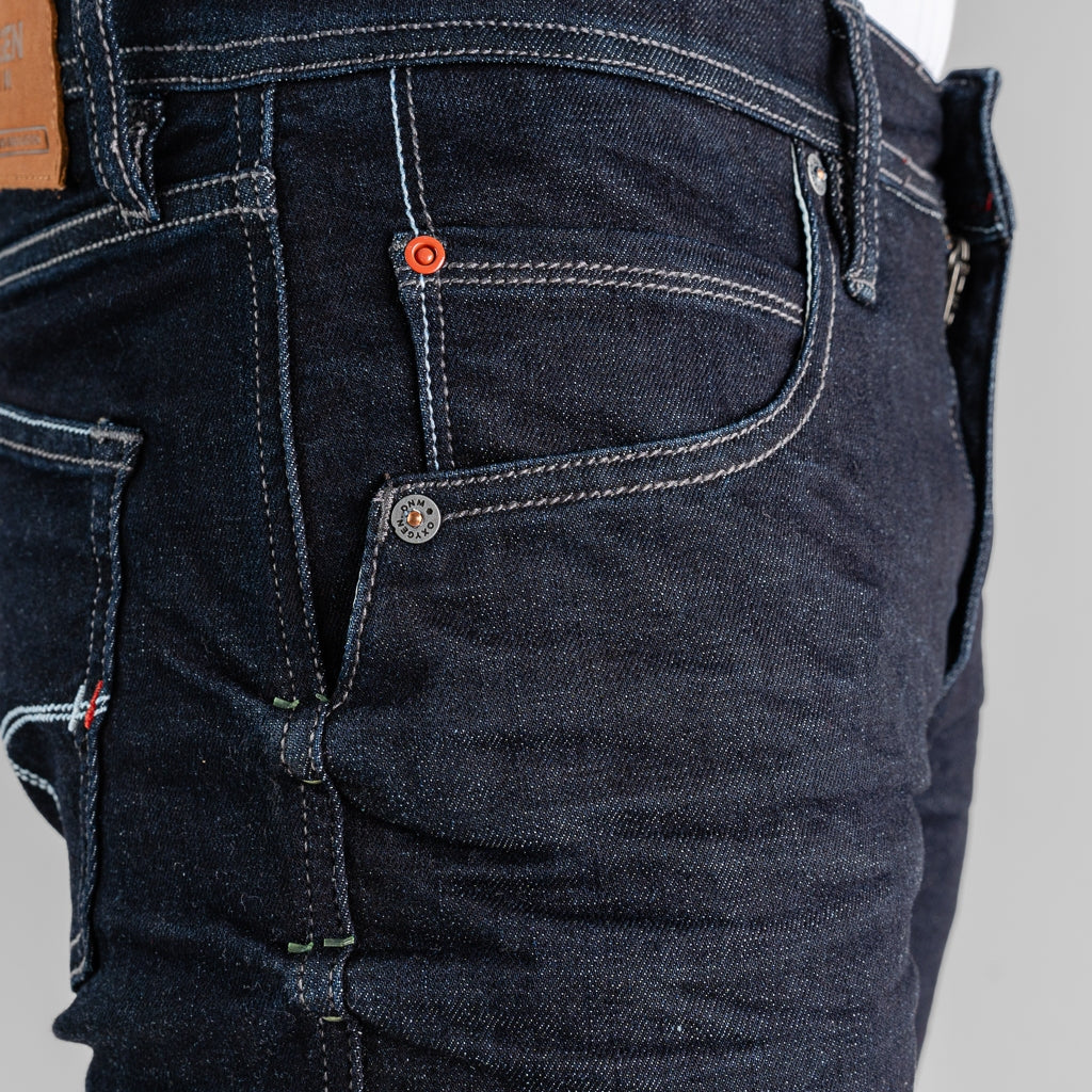 Oxygen Denim 706 Original Series Slimfit Stretch Jeans - Garment Wrinkle (0110)