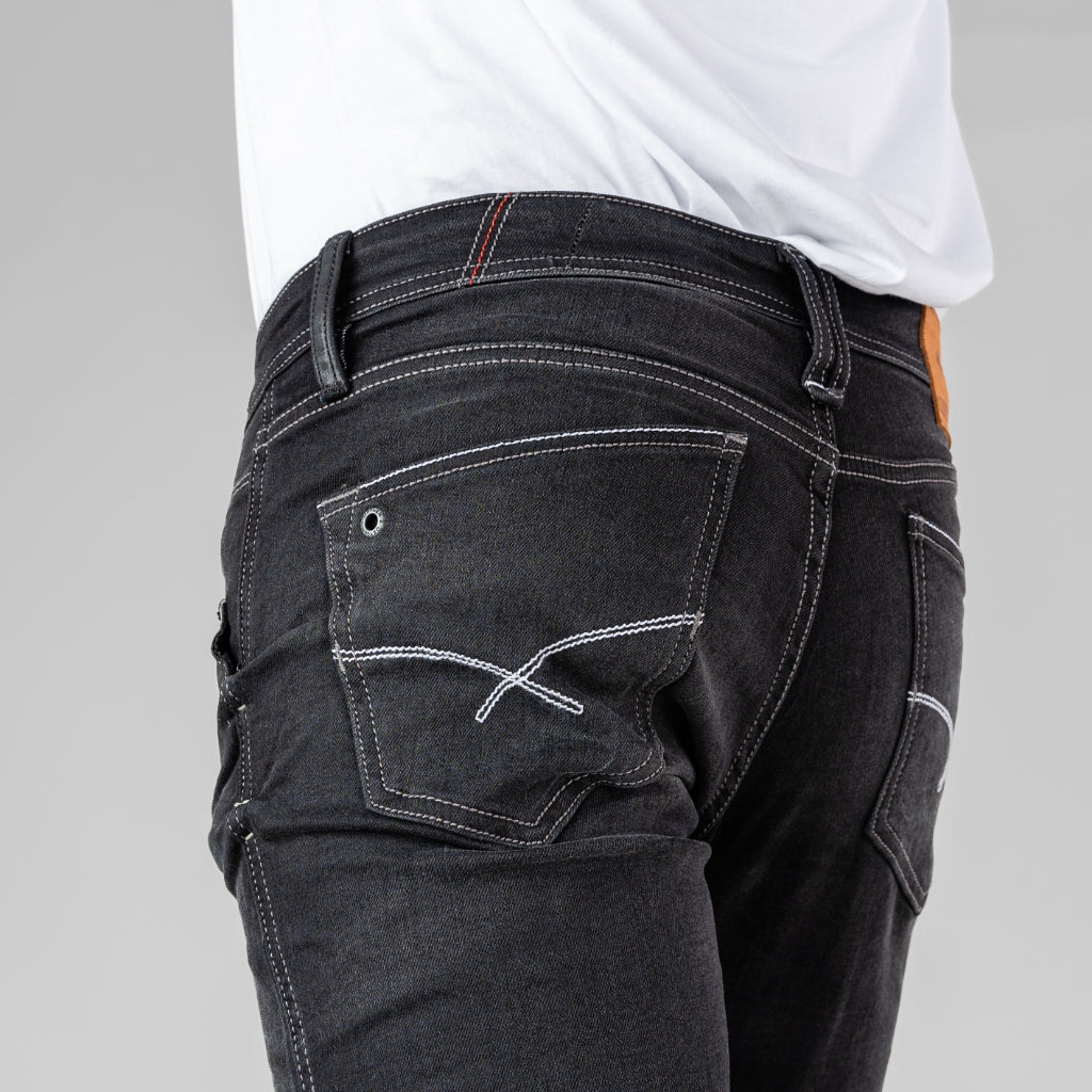 Oxygen Denim 706 Original Series Slimfit Stretch Jeans - Black Wash (0114)