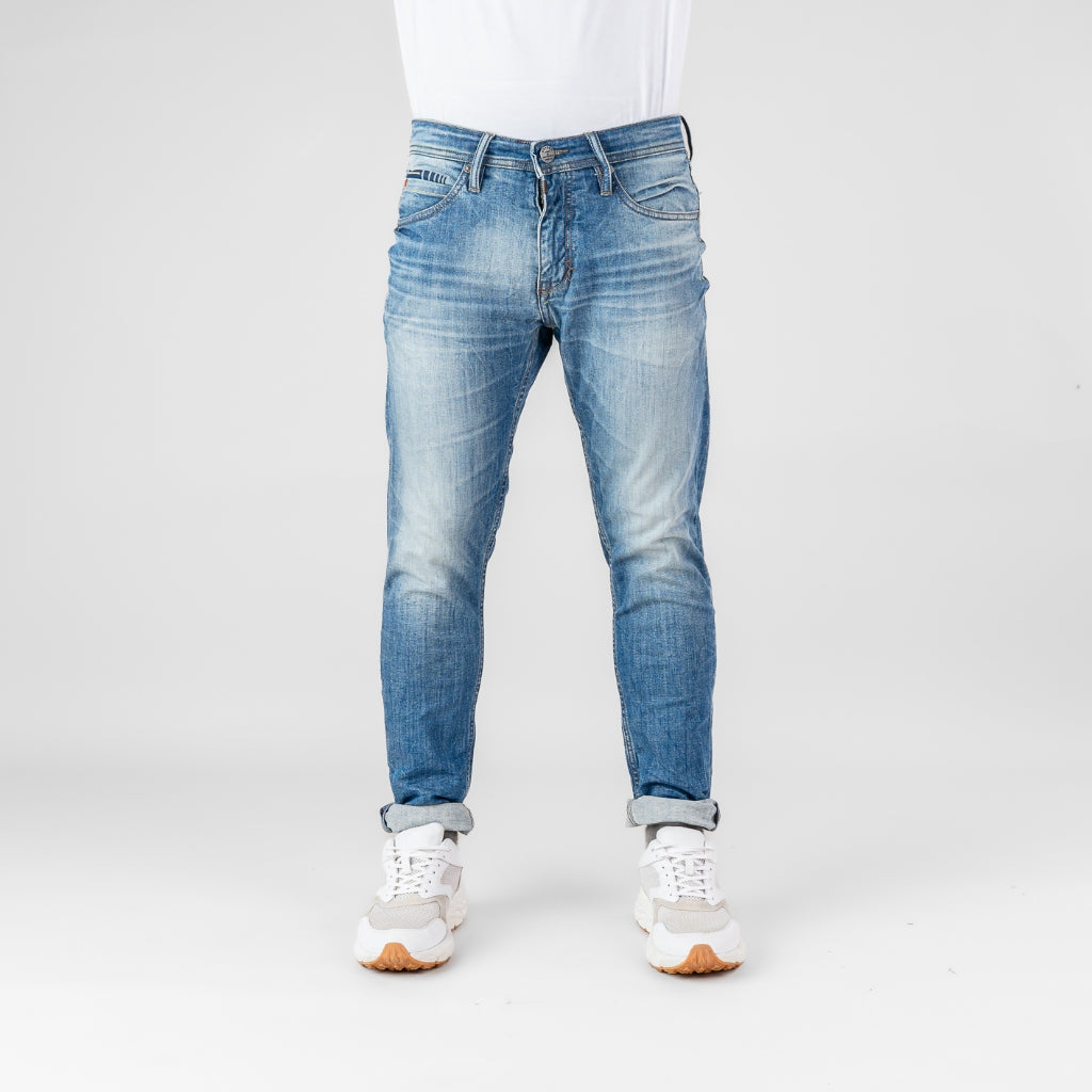 Oxygen Denim 706S Prime CS Slim Fit Stretch Jeans - Light Blue (1203)