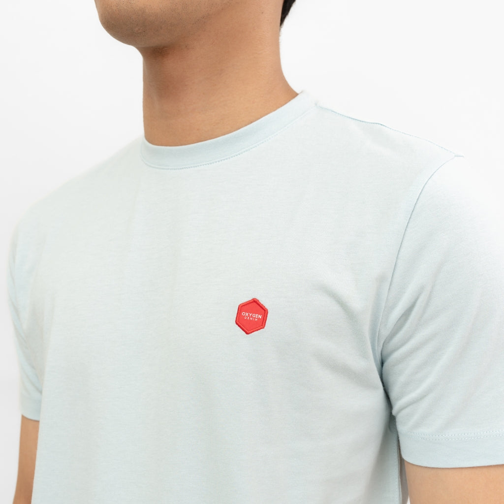 Oxygen Denim Prime Basic T-shirt - Light Blue (0234)