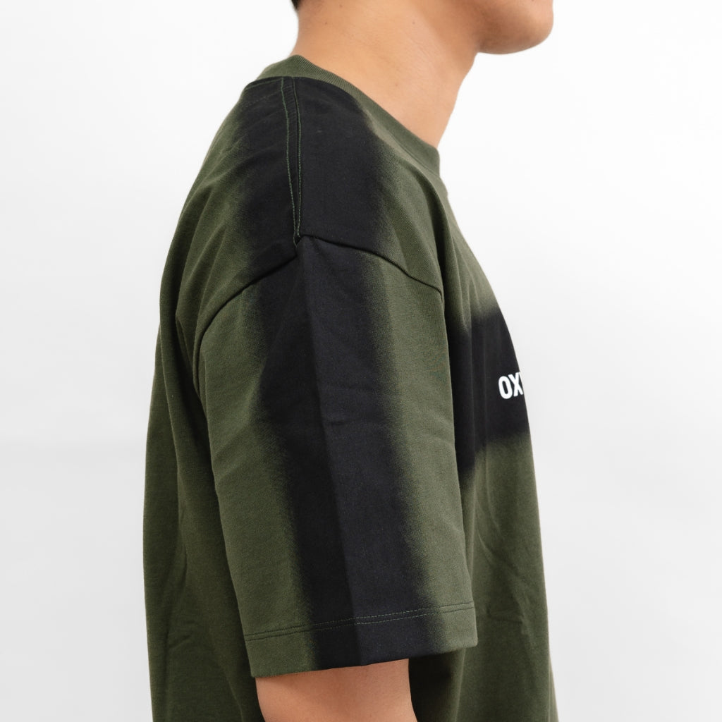 Oxygen Denim Evolve Wanderlust Flat Oversized T-shirt - Army (2778 )