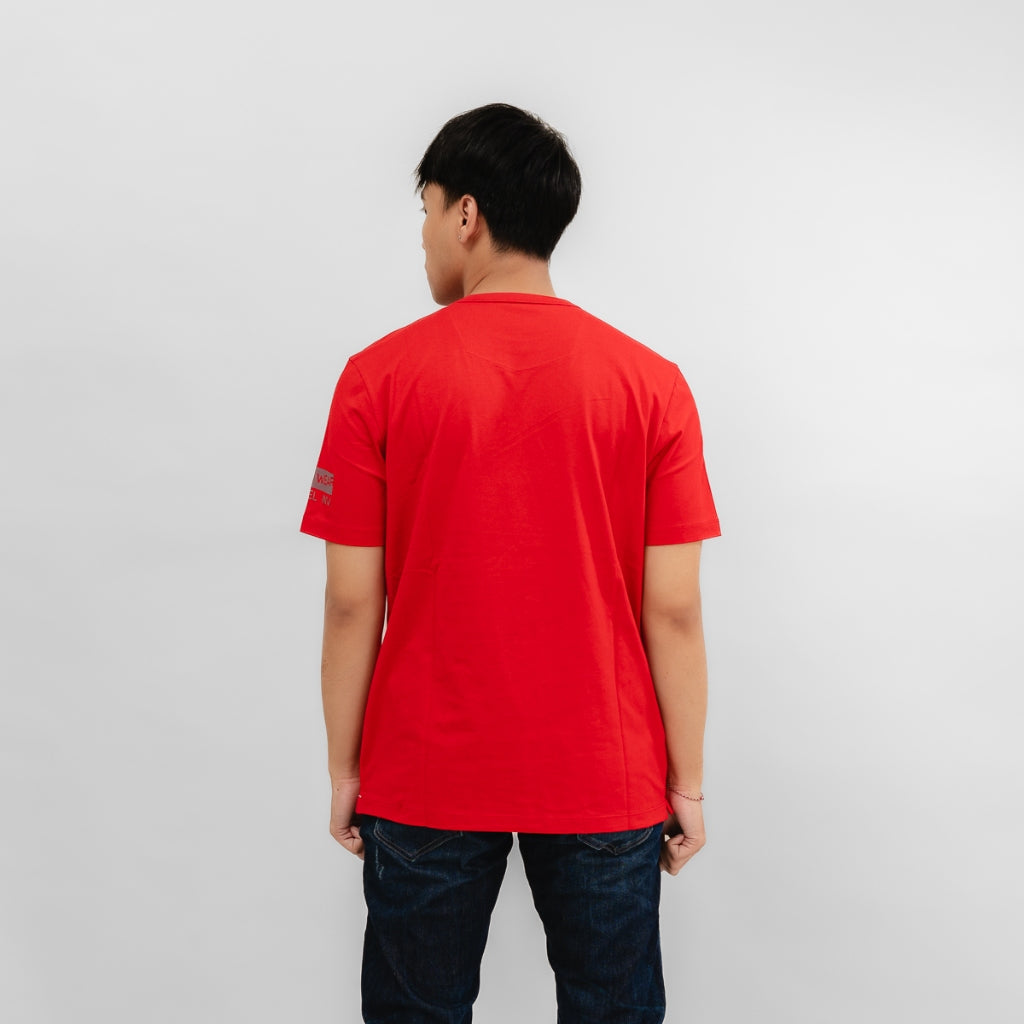 Oxygen Denim Invade Wanderlust Relax Fit T-shirt - Red (14223)