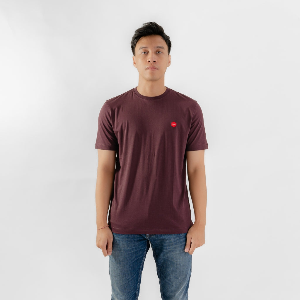 Oxygen Denim Prime Basic Slim Fit T-shirt - Midnight Plum (0274)