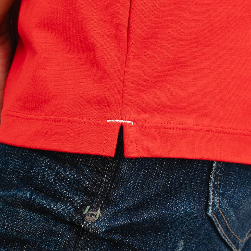 Oxygen Denim Invade Wanderlust Relax Fit T-shirt - Red (14223)