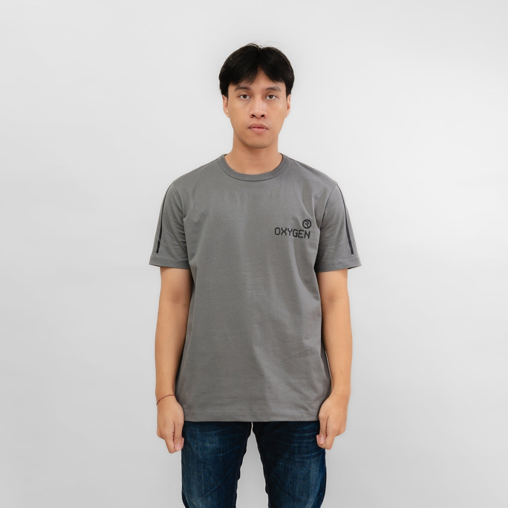 Oxygen Denim Invade Special Relax Fit T-shirt - Grey (14833)