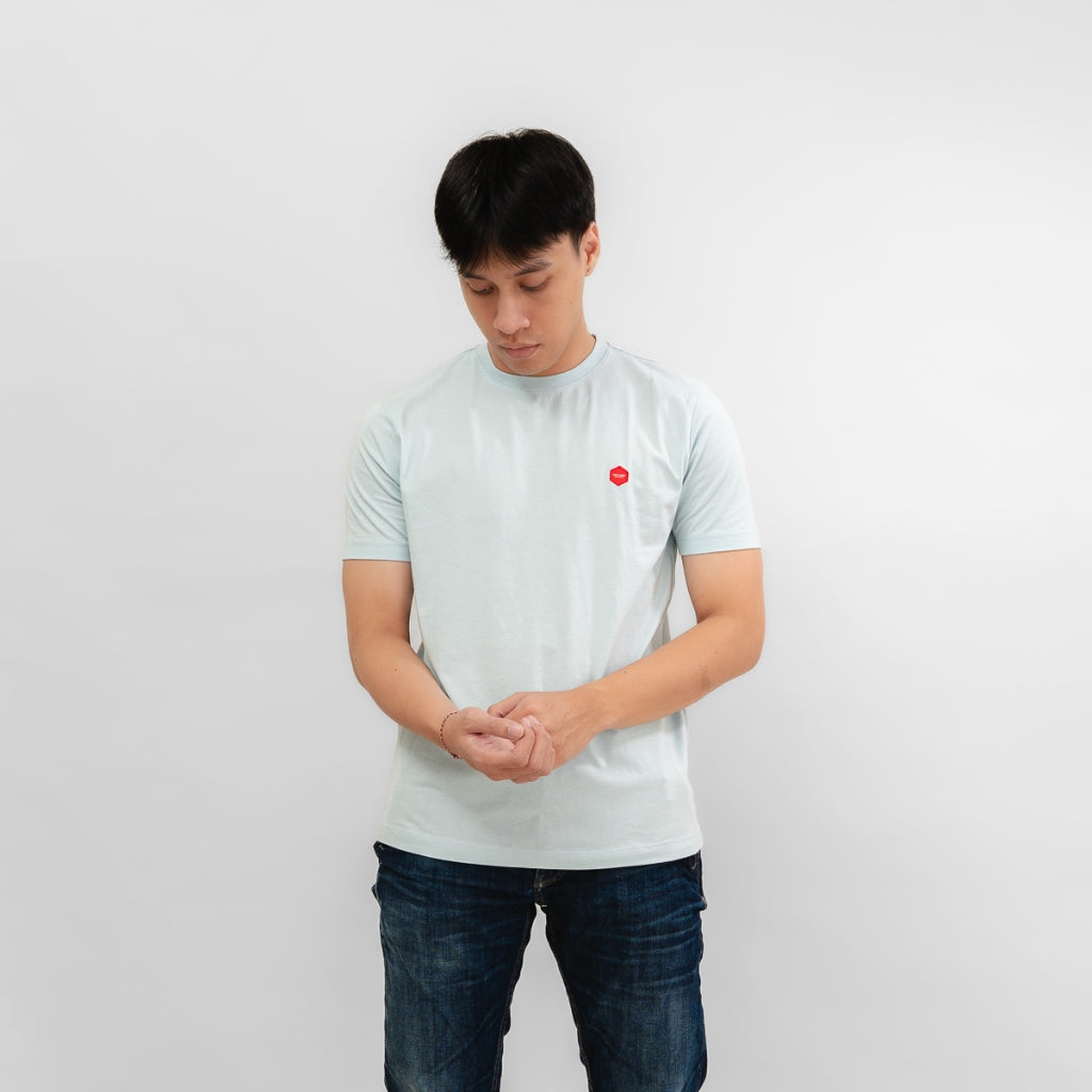 Oxygen Denim Prime Basic T-shirt - Light Blue (0234)