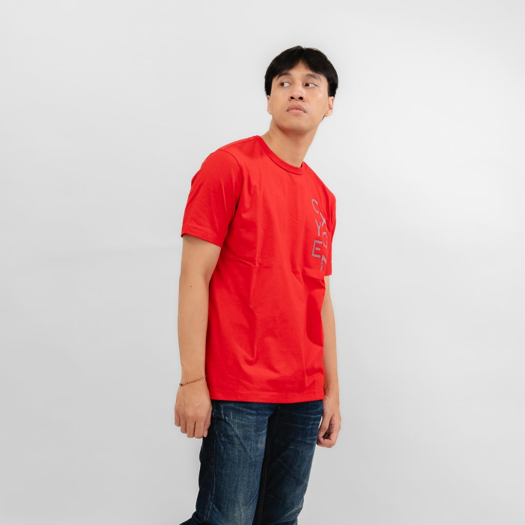 Oxygen Denim Invade Wanderlust Relax Fit T-shirt - Red (14223)