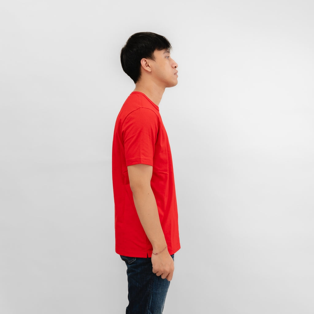 Oxygen Denim Invade Wanderlust Relax Fit T-shirt - Red (14223)