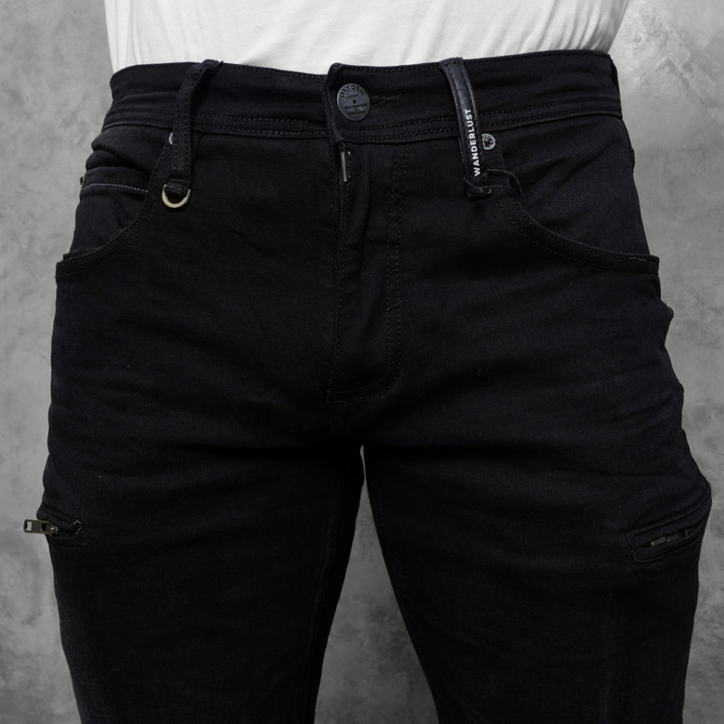 Oxygen Denim Evolve Wanderlust Tapered Cargo Jeans (703-8614)