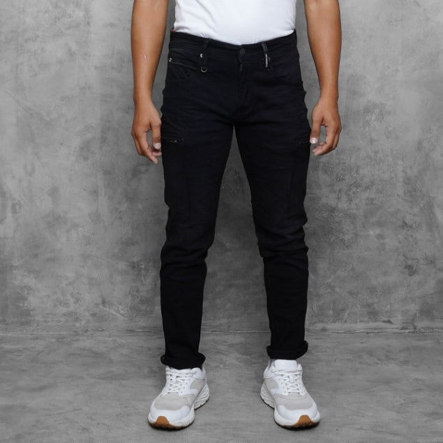 Oxygen Denim Evolve Wanderlust Tapered Cargo Jeans (703-8614)