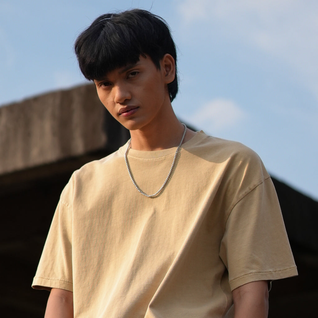 Oxygen Denim Capsule Color Dye Oversized T-shirt (101-9027)