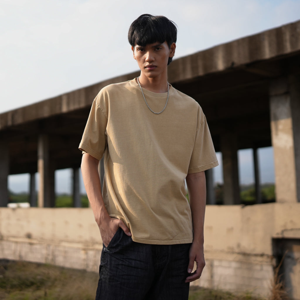 Oxygen Denim Capsule Color Dye Oversized T-shirt (101-9027)