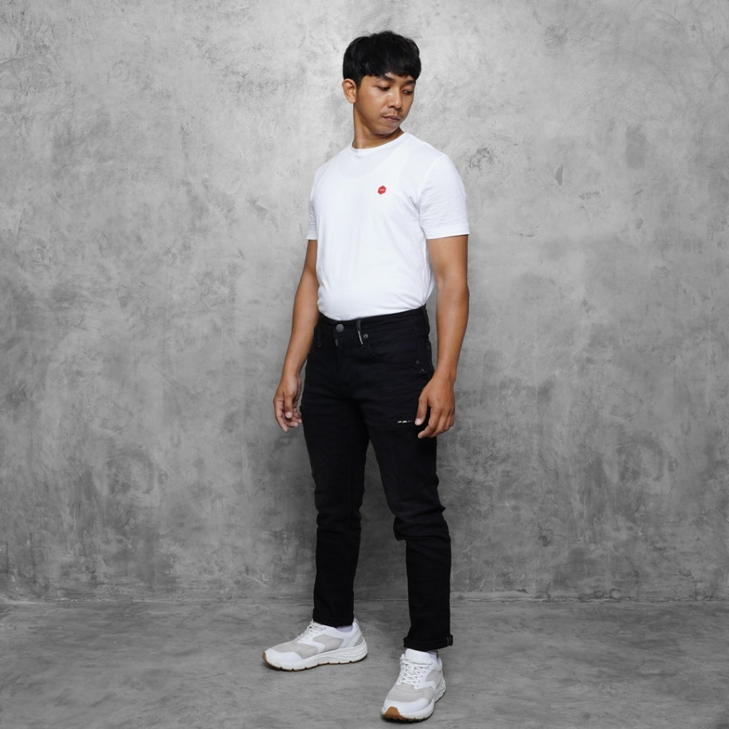 Oxygen Denim Evolve Wanderlust Tapered Cargo Jeans (703-8614)