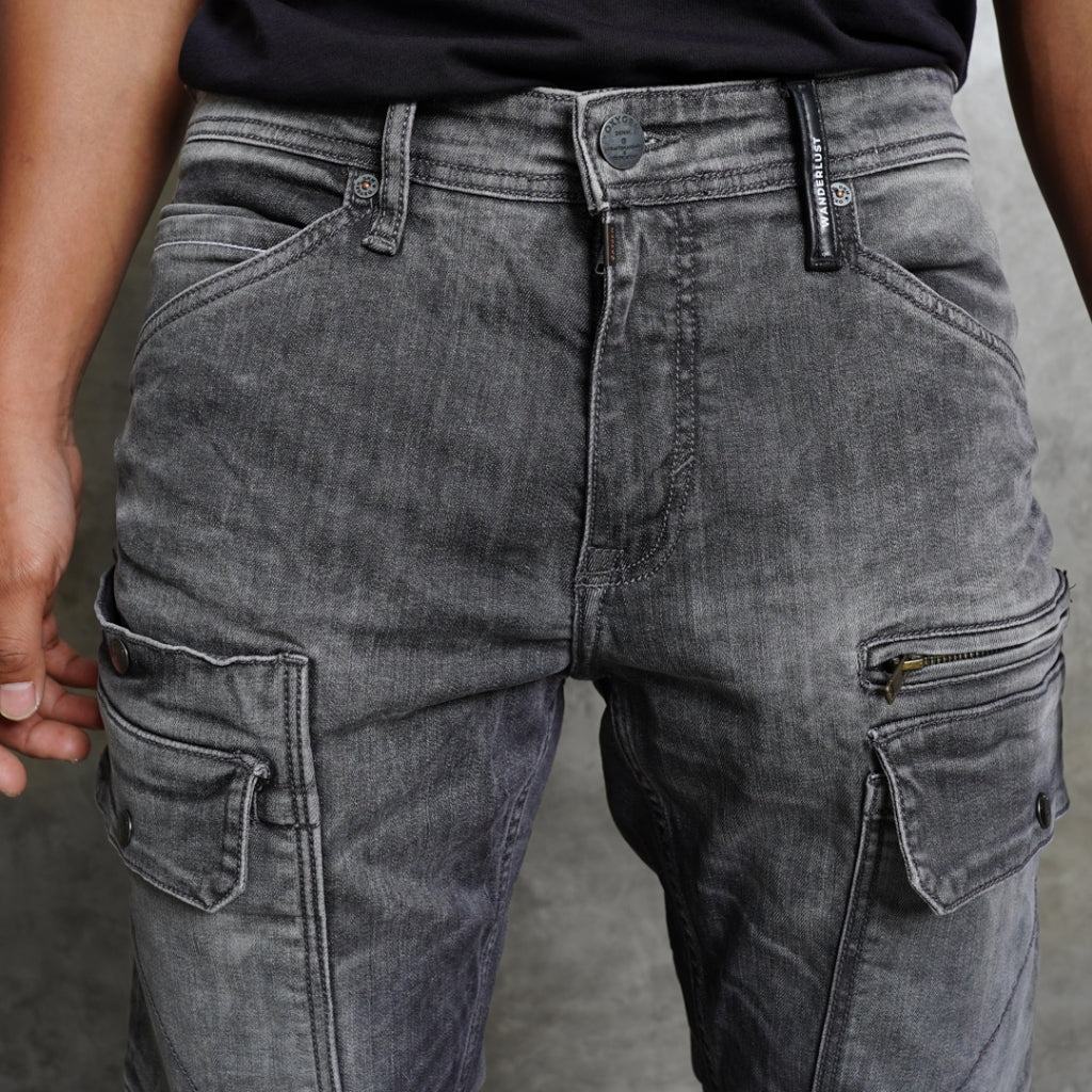 Oxygen Denim Evolve Wanderlust Tapered Cargo (703-8547)