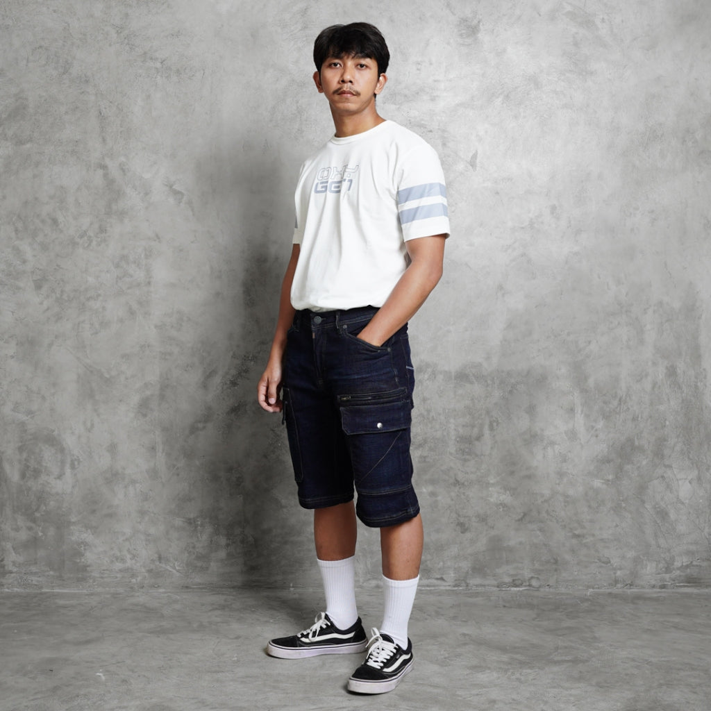 Oxygen Denim Evolve Wanderlust Tapered Cargo Jeans (803-0101)