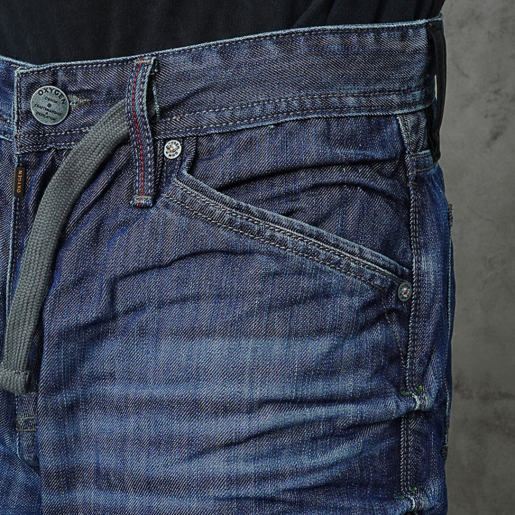 Oxygen Denim Logan Loose Fit Medium Blue (701-1202)