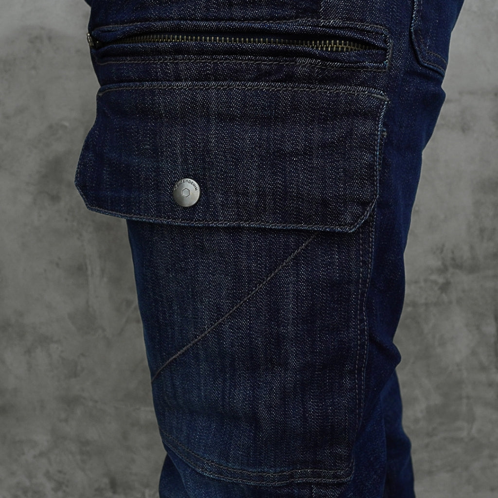 Oxygen Denim Prime Tapered Jeans (703-8501)