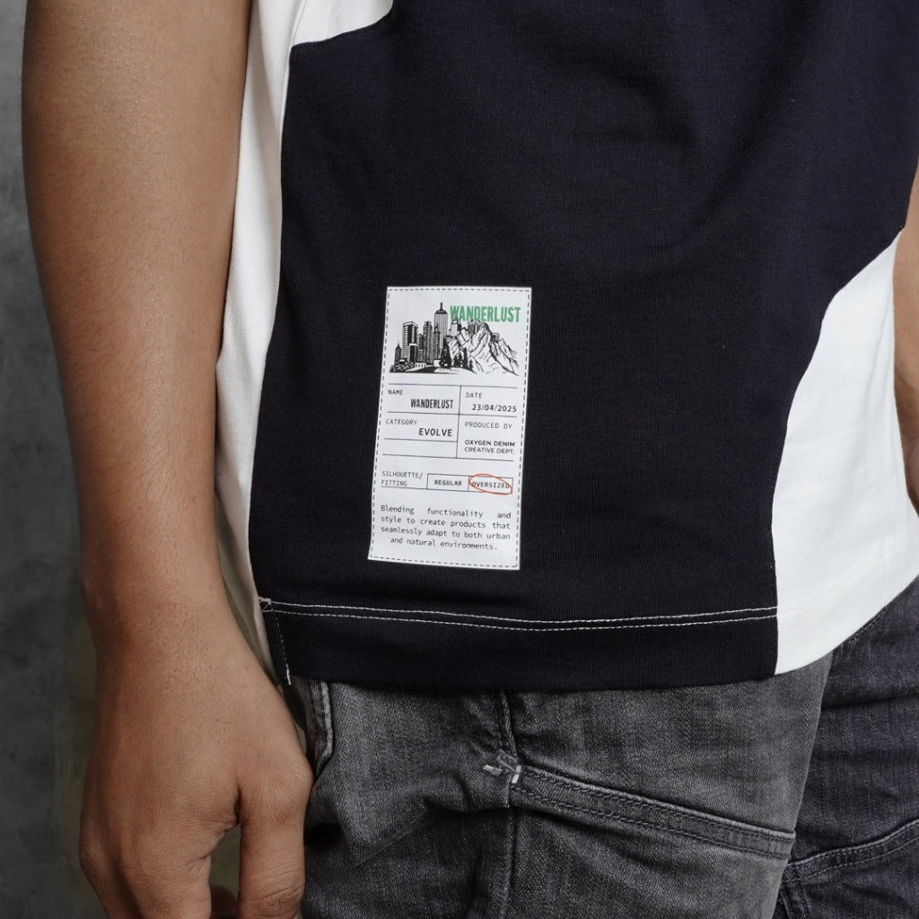 Oxygen Denim Evolve Wanderlust Oversized T-shirt (101-3522)