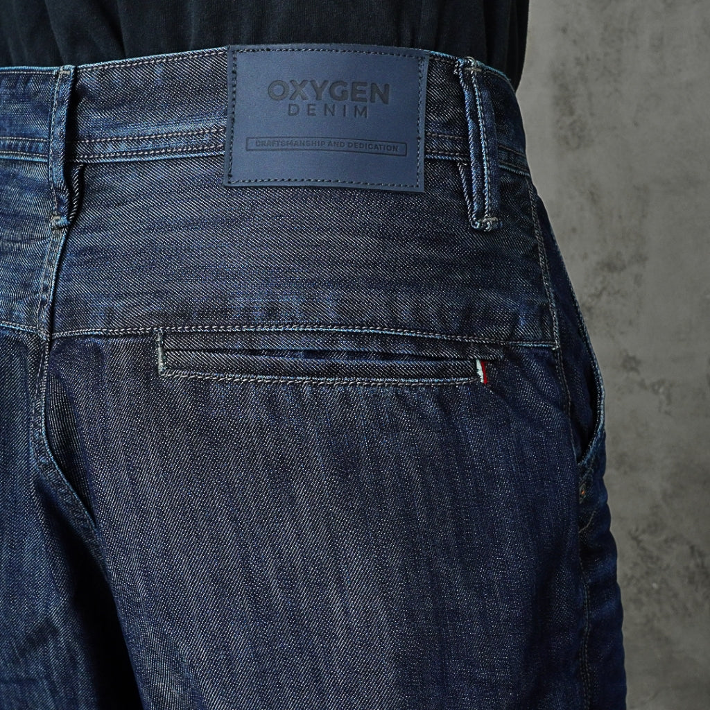 Oxygen Denim Barrel Baggy Fit Dark Blue (709-1401)