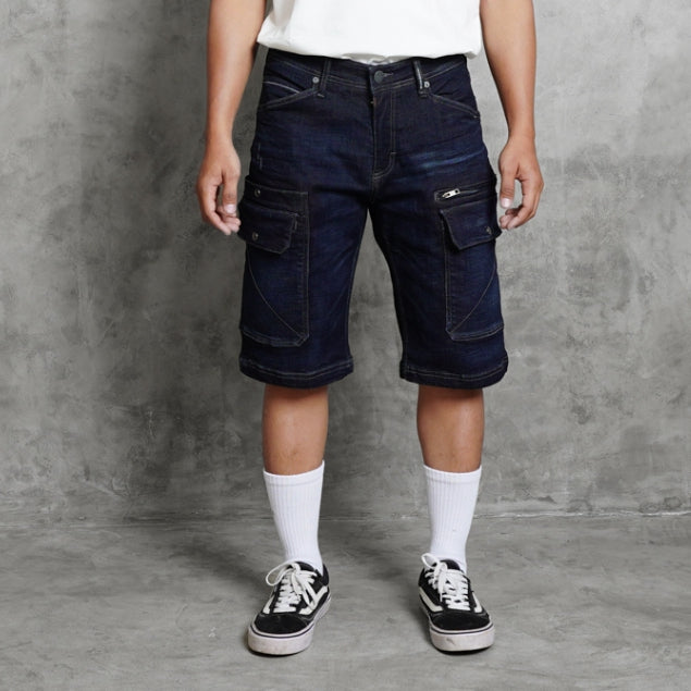 Oxygen Denim Evolve Wanderlust Tapered Cargo Jeans (803-0101)