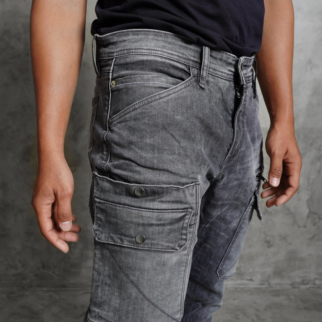 Oxygen Denim Evolve Wanderlust Tapered Cargo (703-8547)