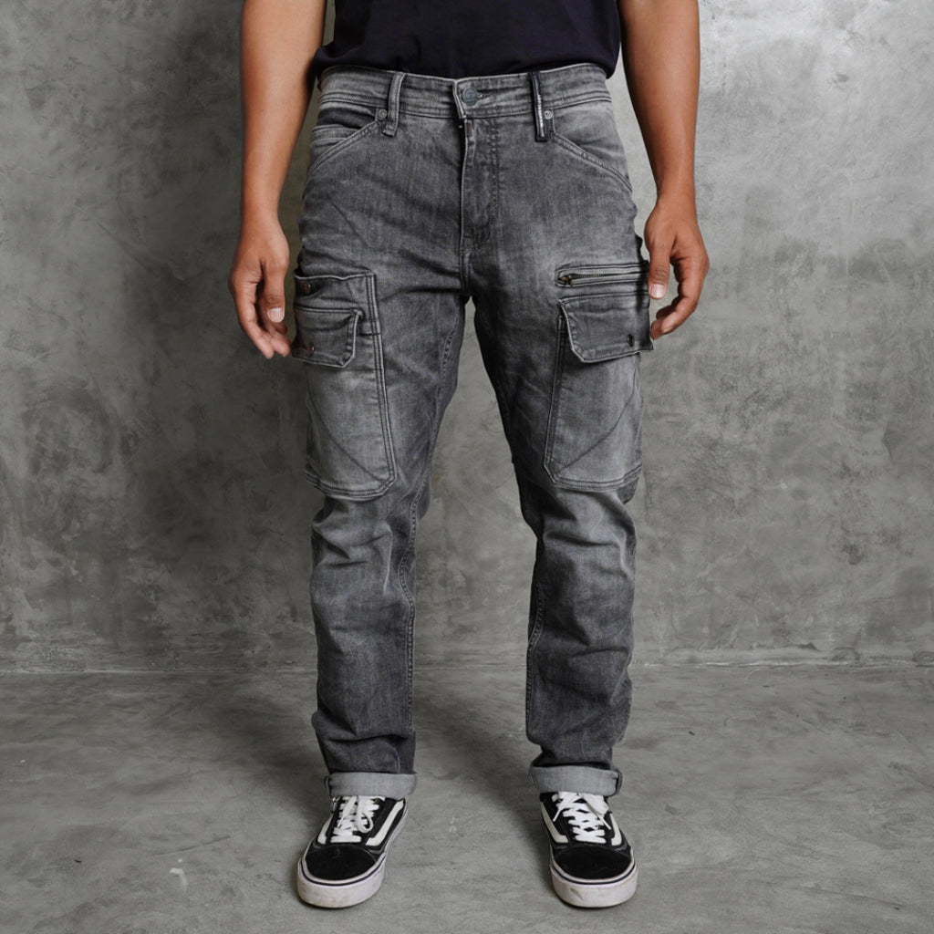 Oxygen Denim Evolve Wanderlust Tapered Cargo (703-8547)