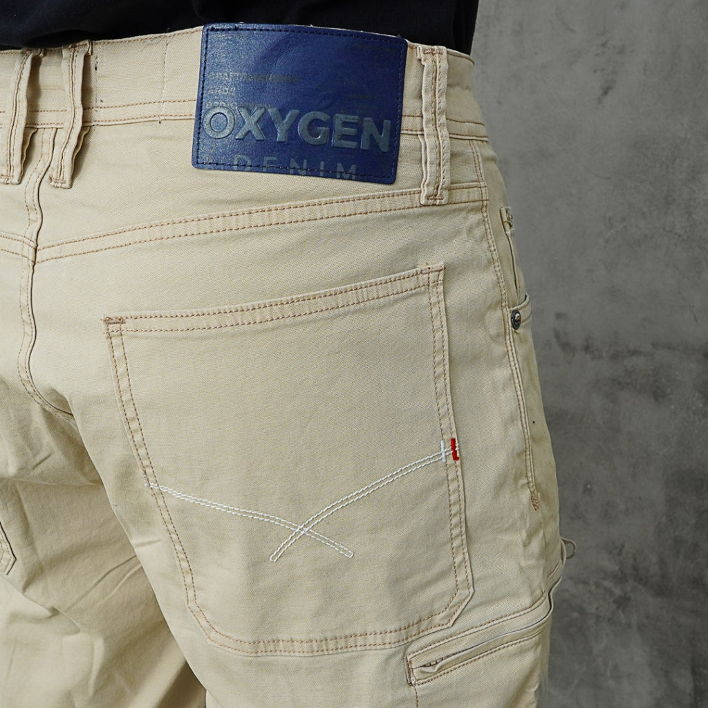 Oxygen Denim Evolve Wanderlust Tapered Cargo (803-0219)