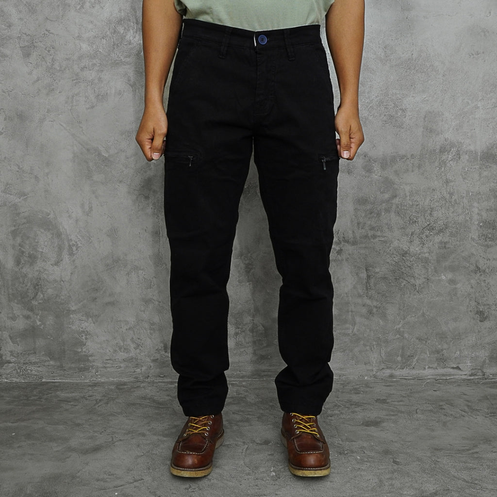 Oxygen Denim Prime Distric Black Tapered Cargo