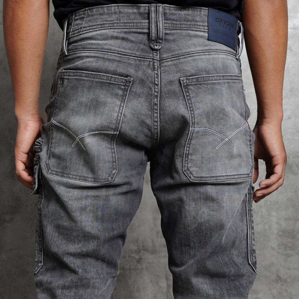 Oxygen Denim Evolve Wanderlust Tapered Cargo (703-8547)