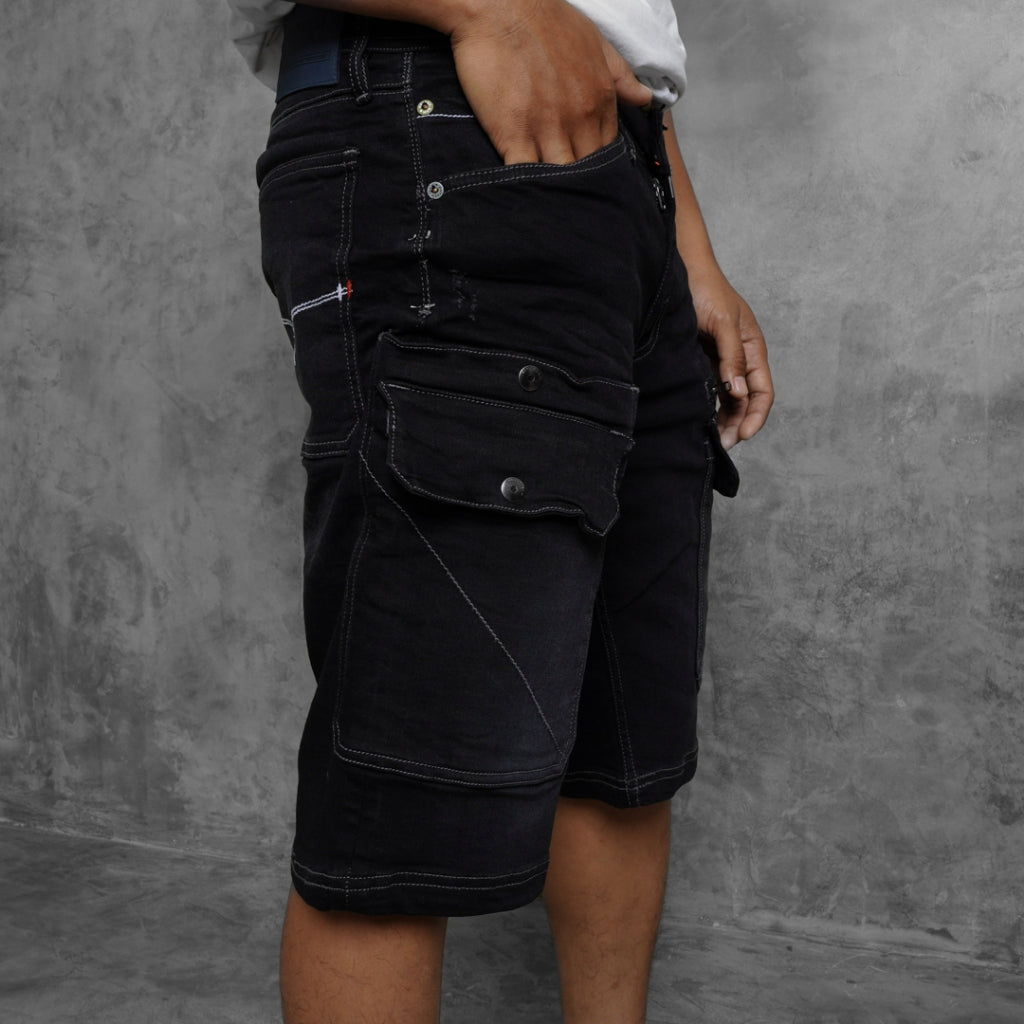 Oxygen Denim Evolve Wanderlust Tapered Cargo Jeans (803-0114)