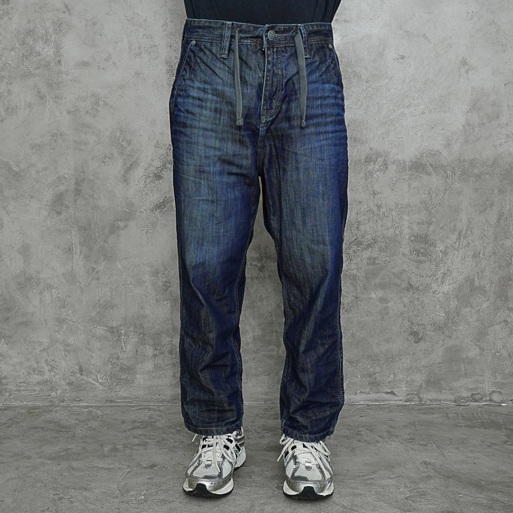 Oxygen Denim Barrel Baggy Fit Dark Blue (709-1401)