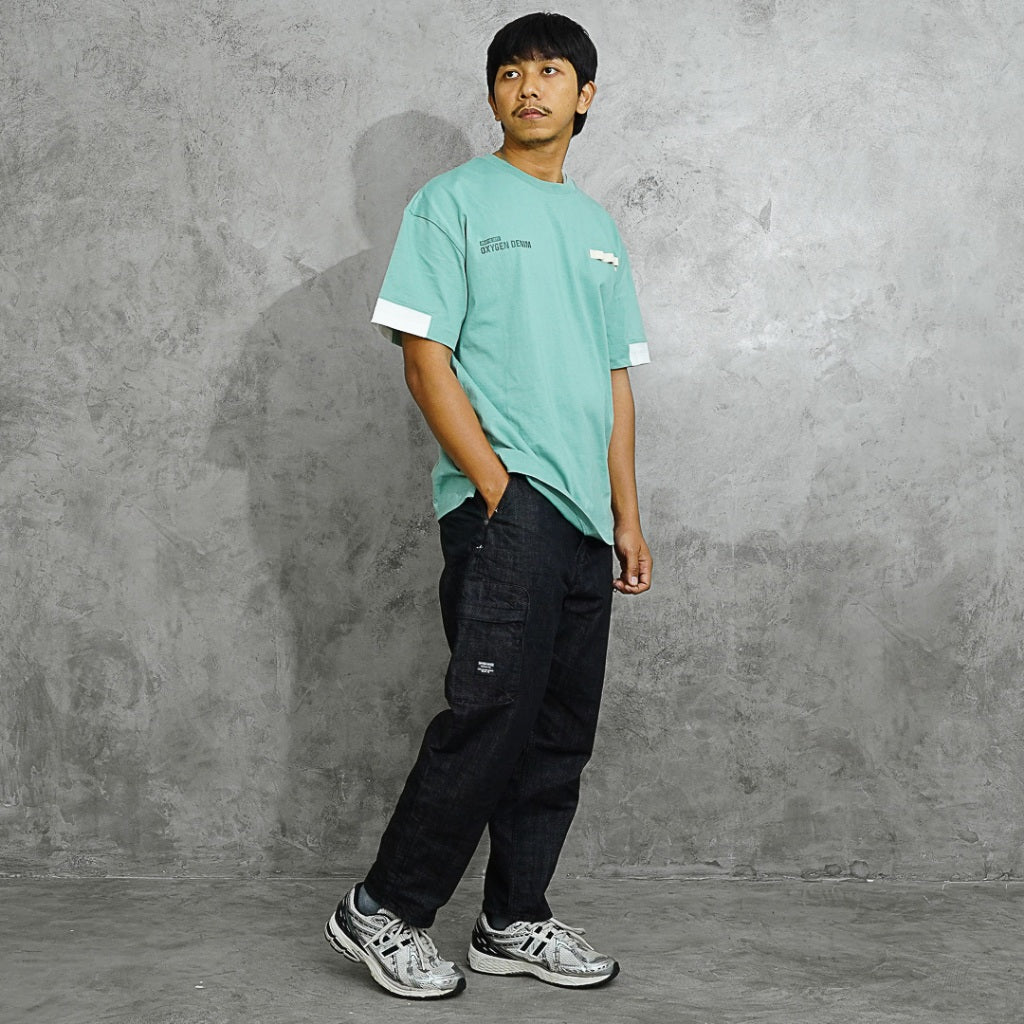 Oxygen Denim Evolve Engineered Baggy Jeans (709-1713)