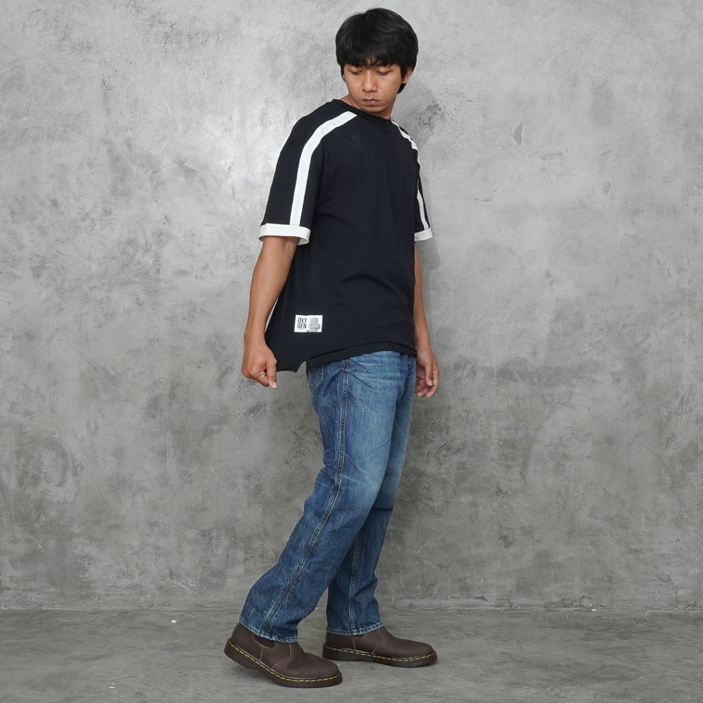 Oxygen Denim Evolve Engineered Style Oversized T-shirt (101-3712)