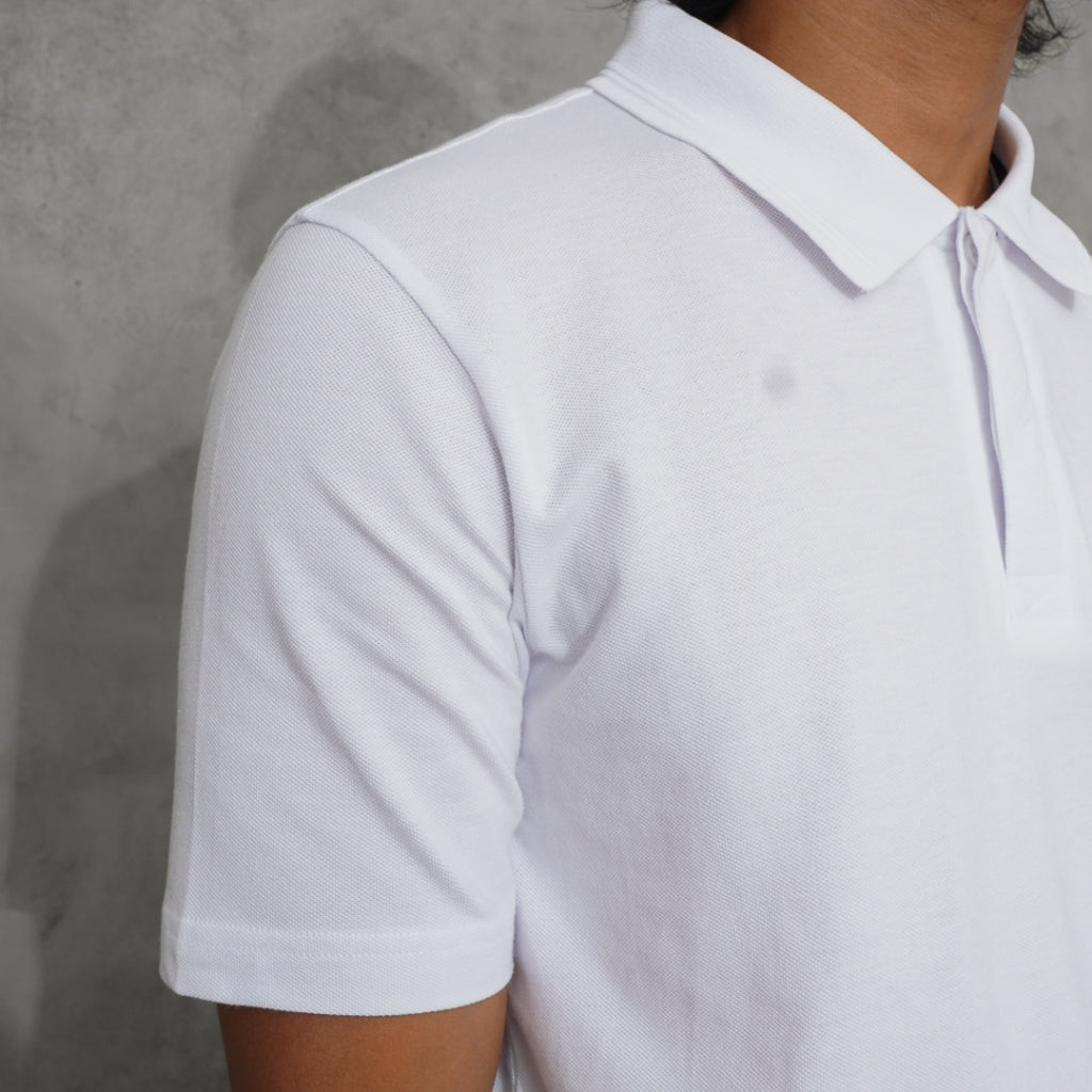 Oxygen Denim Heritage Polo Shirt White (108-0222)